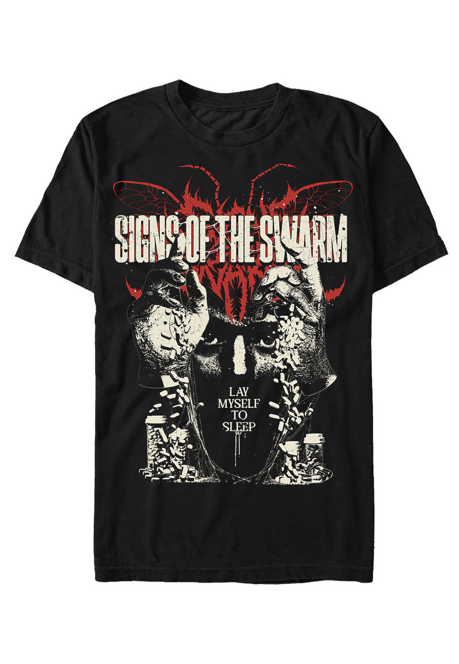 Signs Of The Swarm - Scars Upon Scars - T-Shirt | Neutral-Image