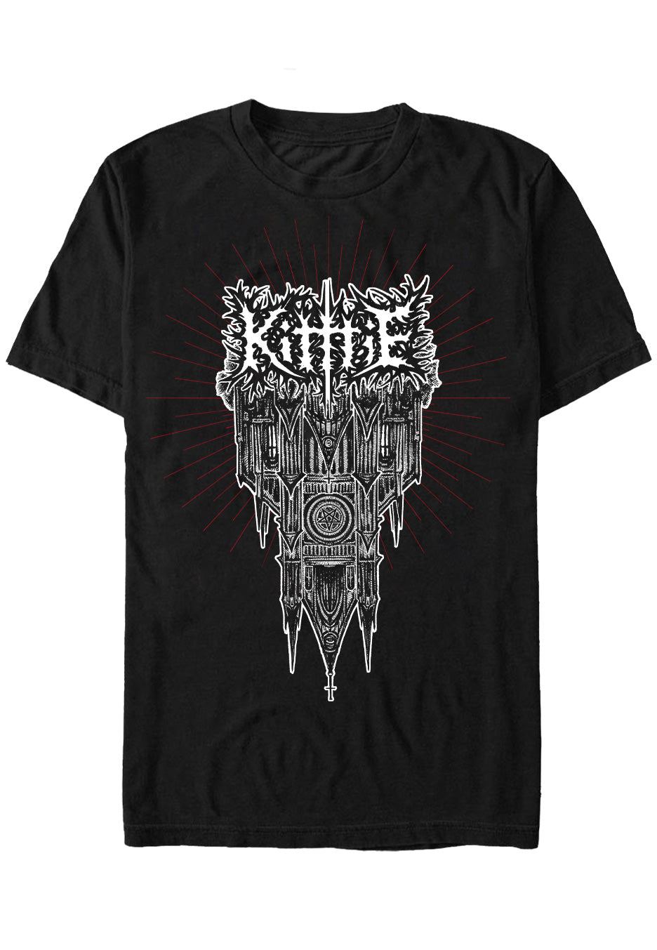 Kittie - Death Metal Logo Dark Heather - T-Shirt | Neutral-Image