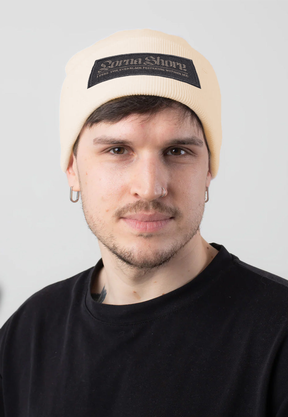 Lorna Shore - IFTEFWM Oatmeal - Beanie | Neutral-Image