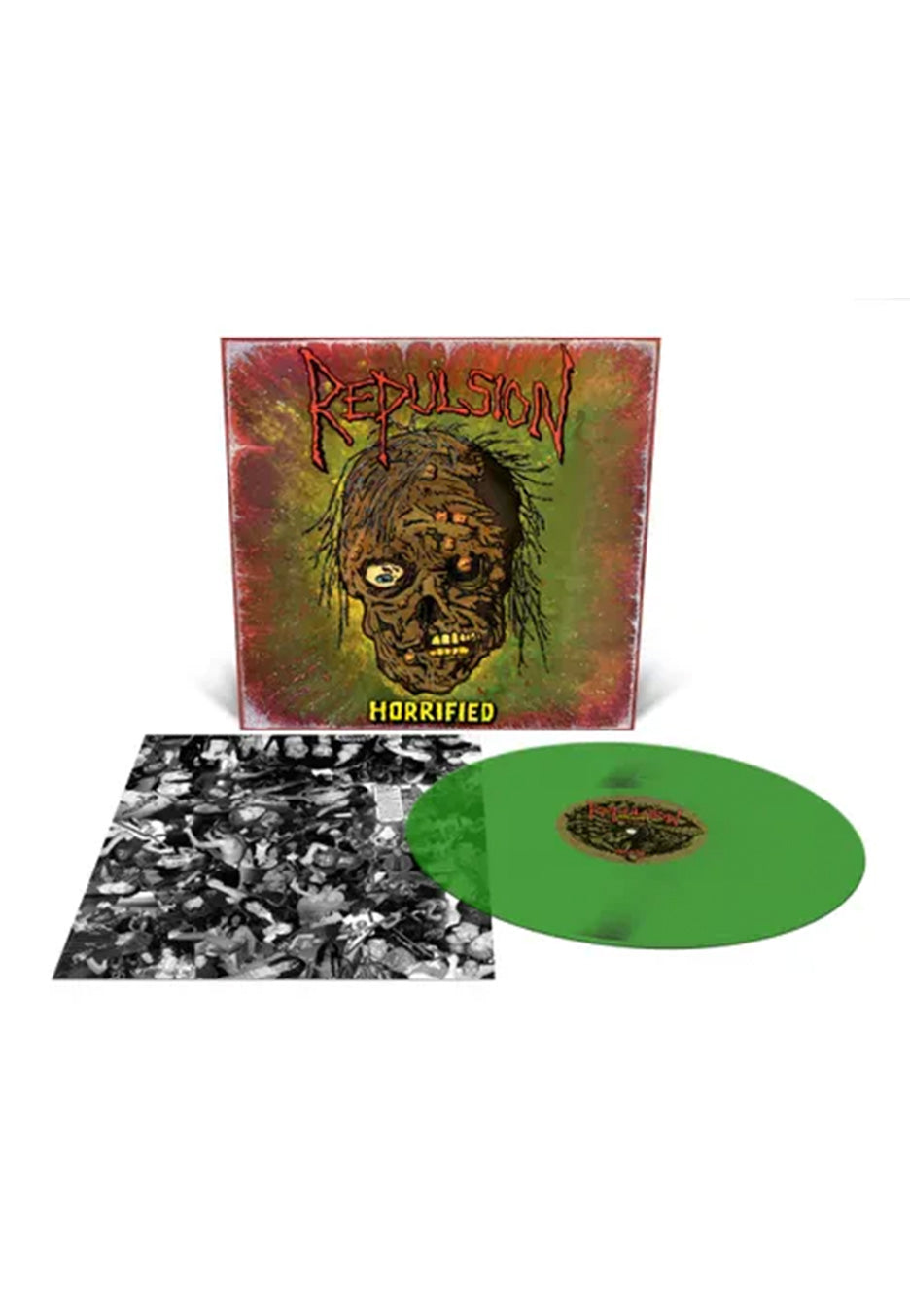 Repulsion - Horrified Translucent Green - Colored Vinyl | Neutral-Image