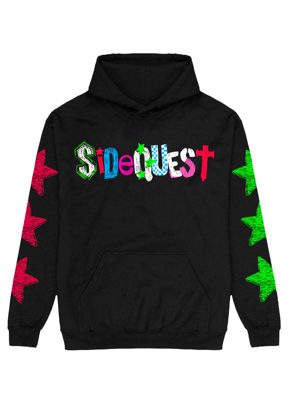 Michael Clifford - SIDEQUEST Black & Blue Quad Deluxe Hoodie - Special Pack