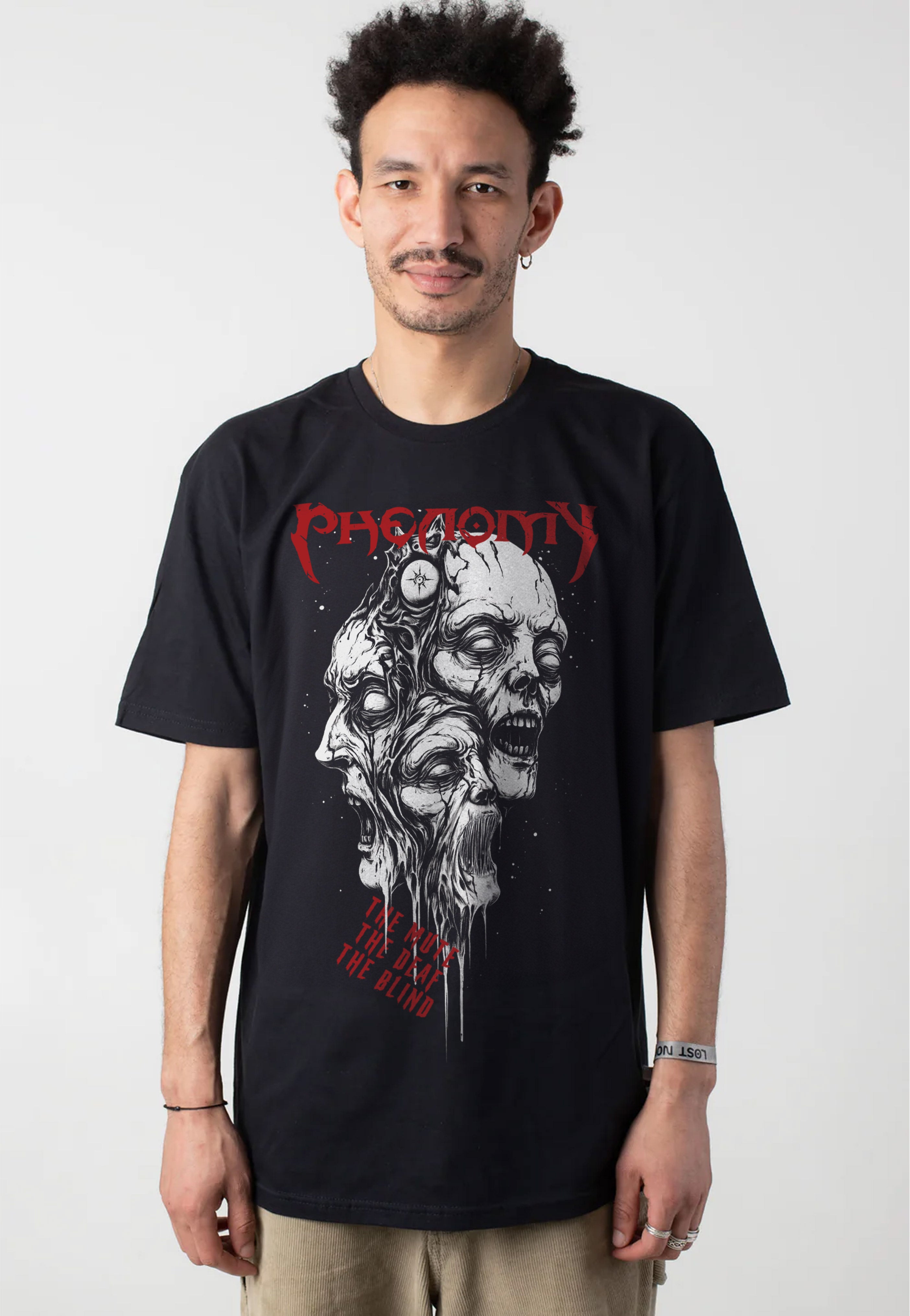 Phenomy - The Mute, The Deaf, The Blind - T-Shirt | Men-Image