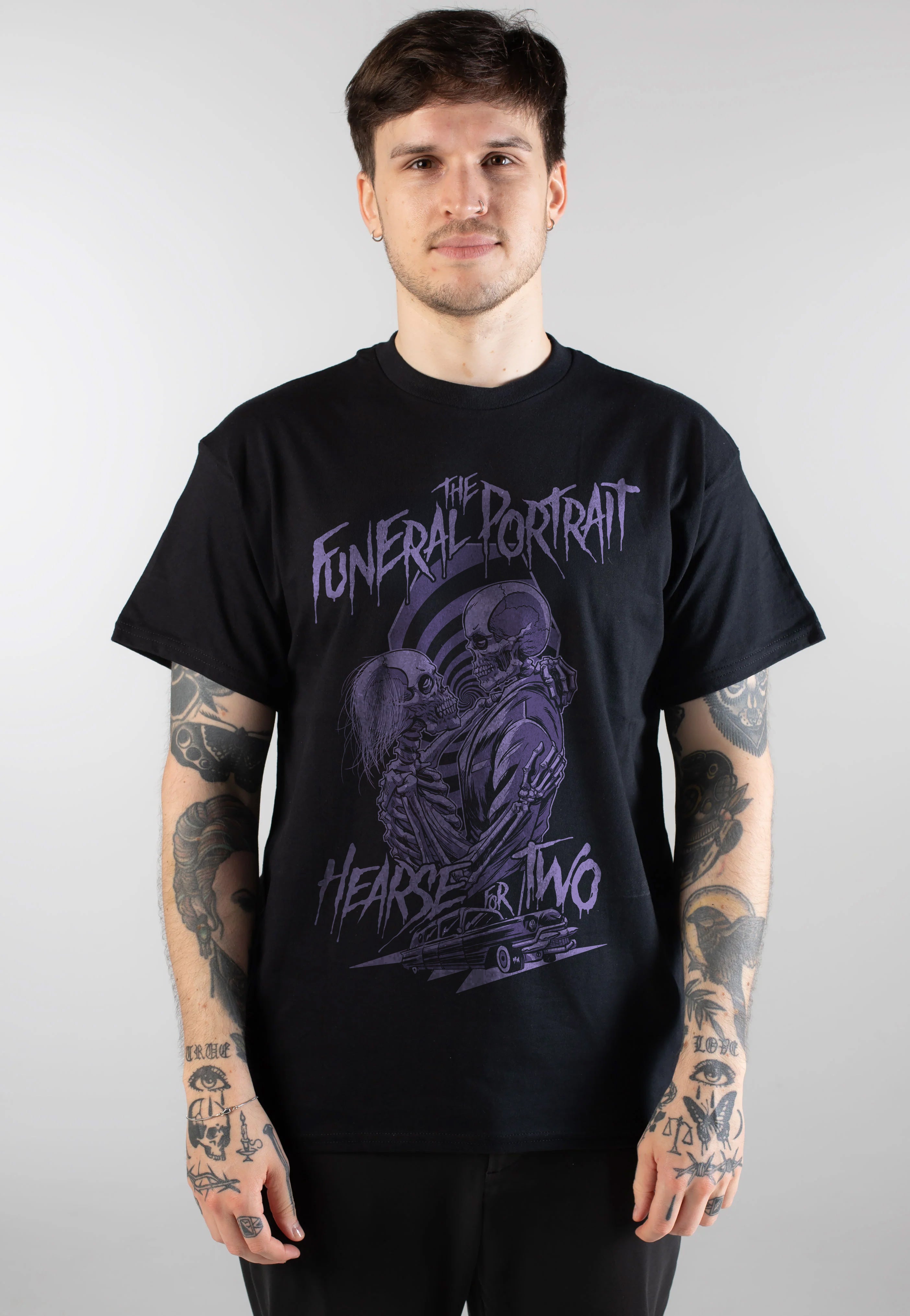 The Funeral Portrait - Greeting From Suffocate City (Deluxe) Hearse T-Shirt - Special Pack
