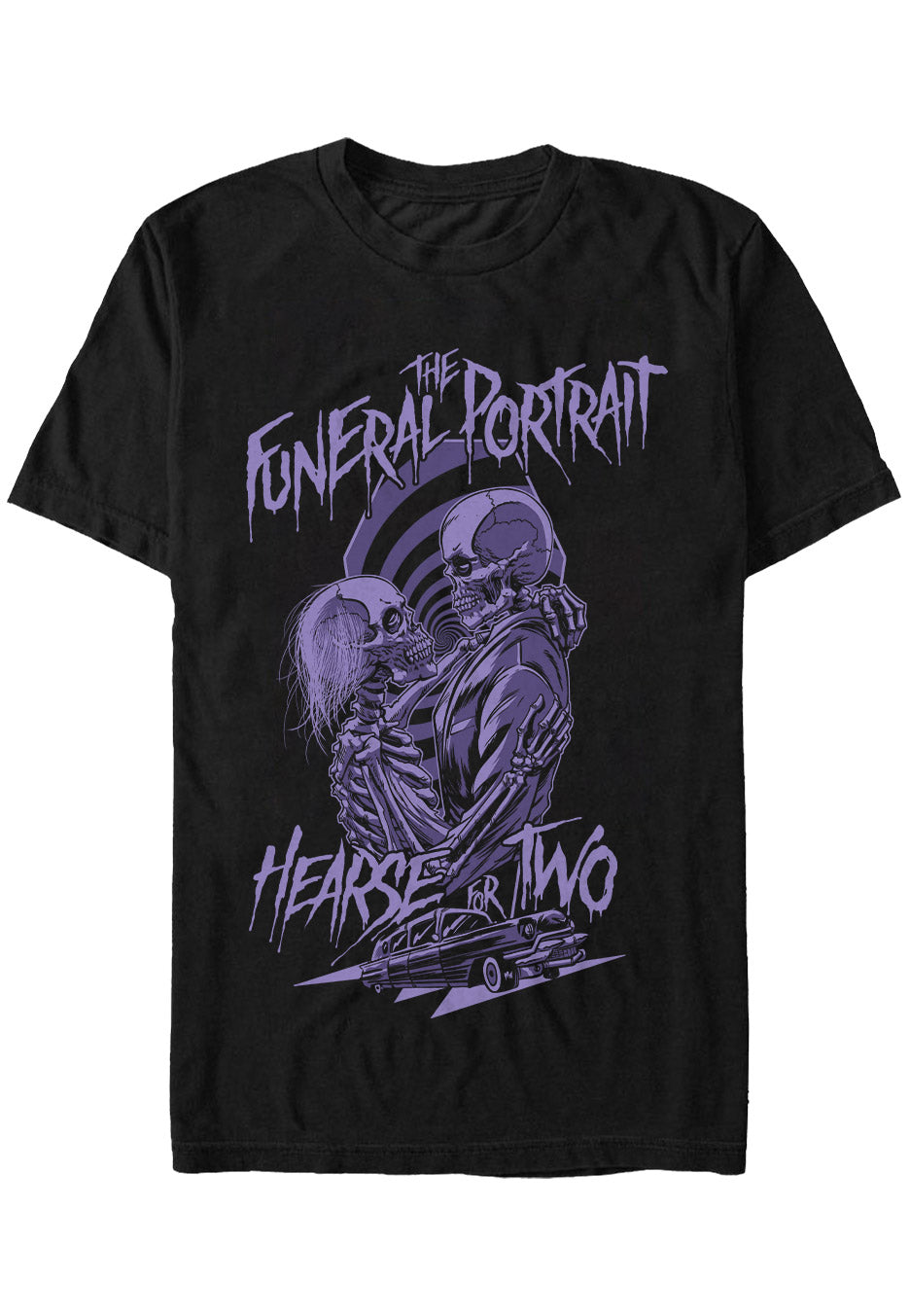 The Funeral Portrait - Greeting From Suffocate City (Deluxe) Hearse T-Shirt - Special Pack