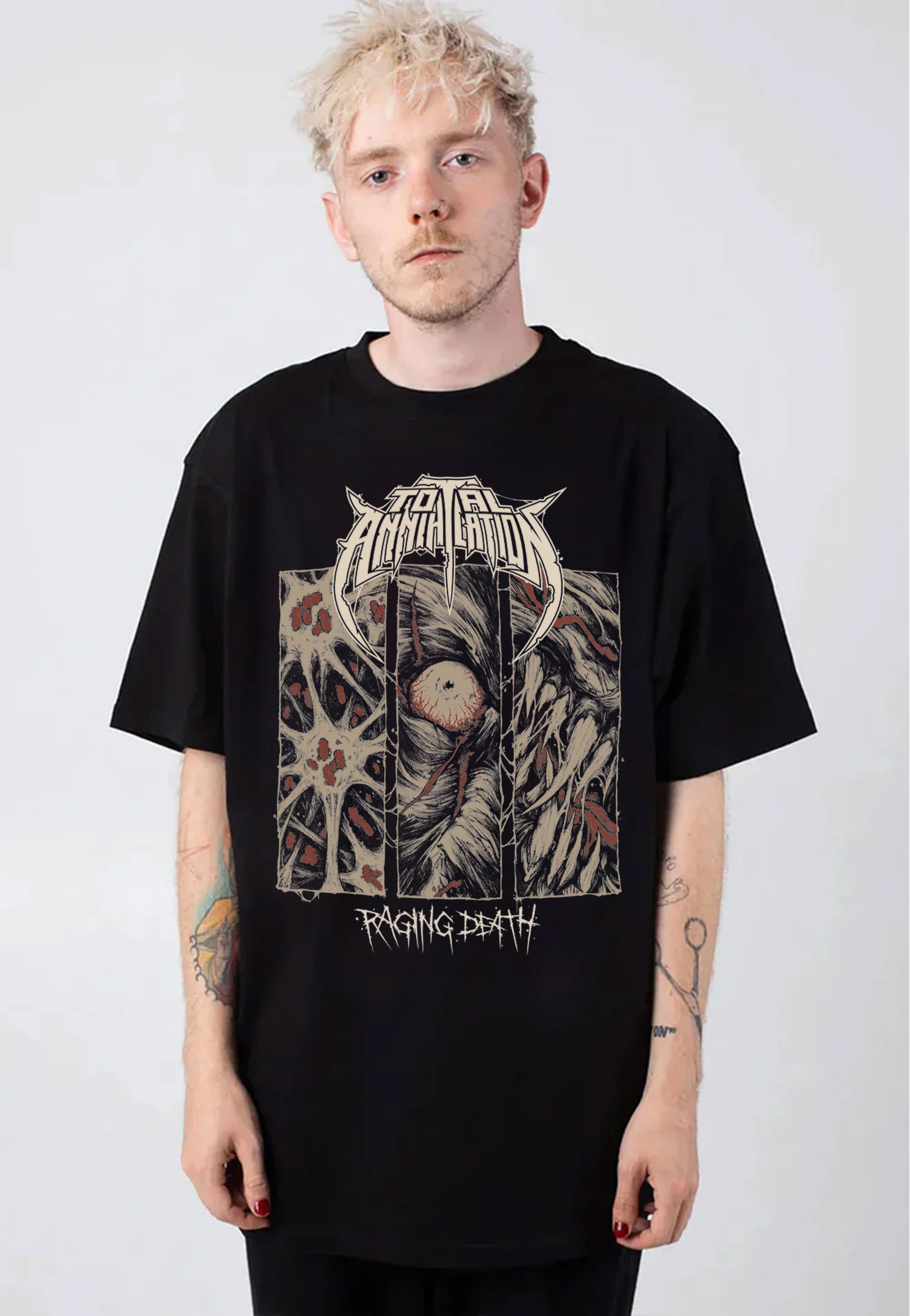 Total Annihilation - Raging Death - T-Shirt | Men-Image