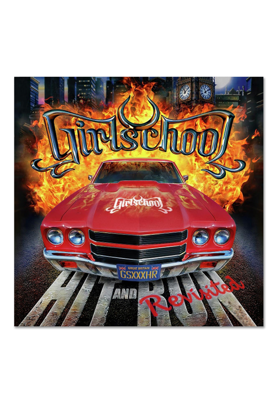Girlschool - Hit And Run-Revisited Ltd. Red - Colored Vinyl | Neutral-Image