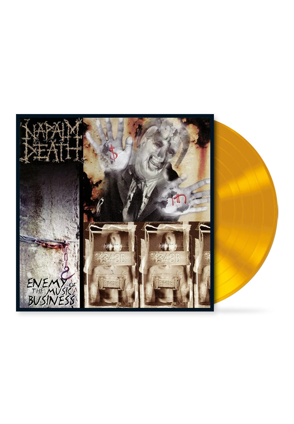 Napalm Death - Enemy Of The Music Business Yellow - Colored Vinyl | Neutral-Image