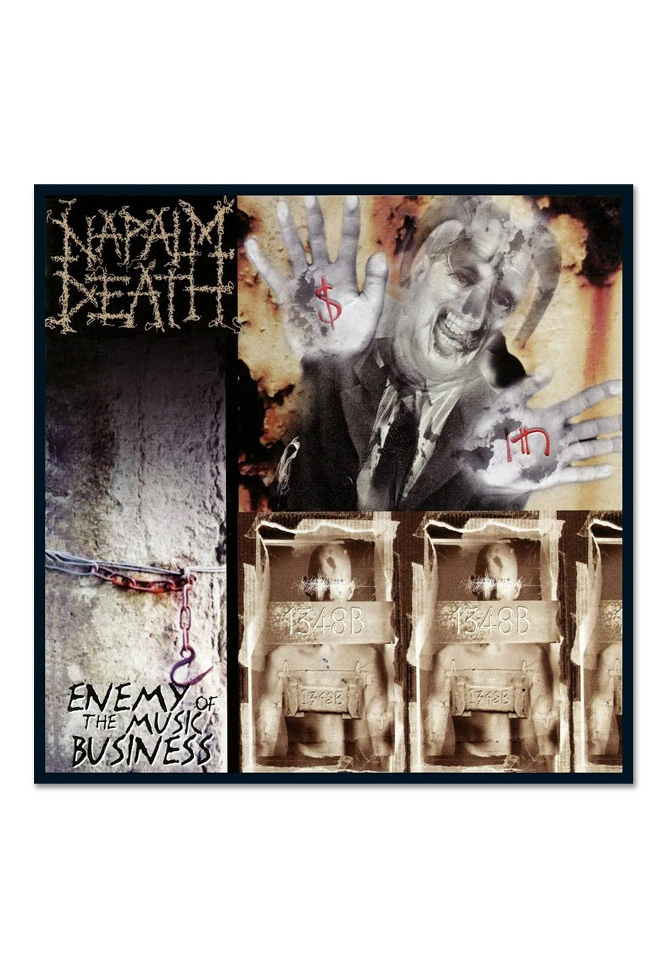 Napalm Death - Enemy Of The Music Business Yellow - Colored Vinyl | Neutral-Image