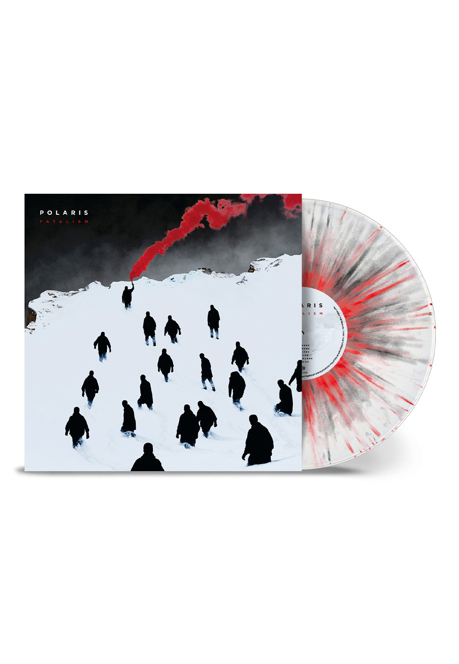Polaris - Fatalism White w Red/Black - Splattered Vinyl | Neutral-Image