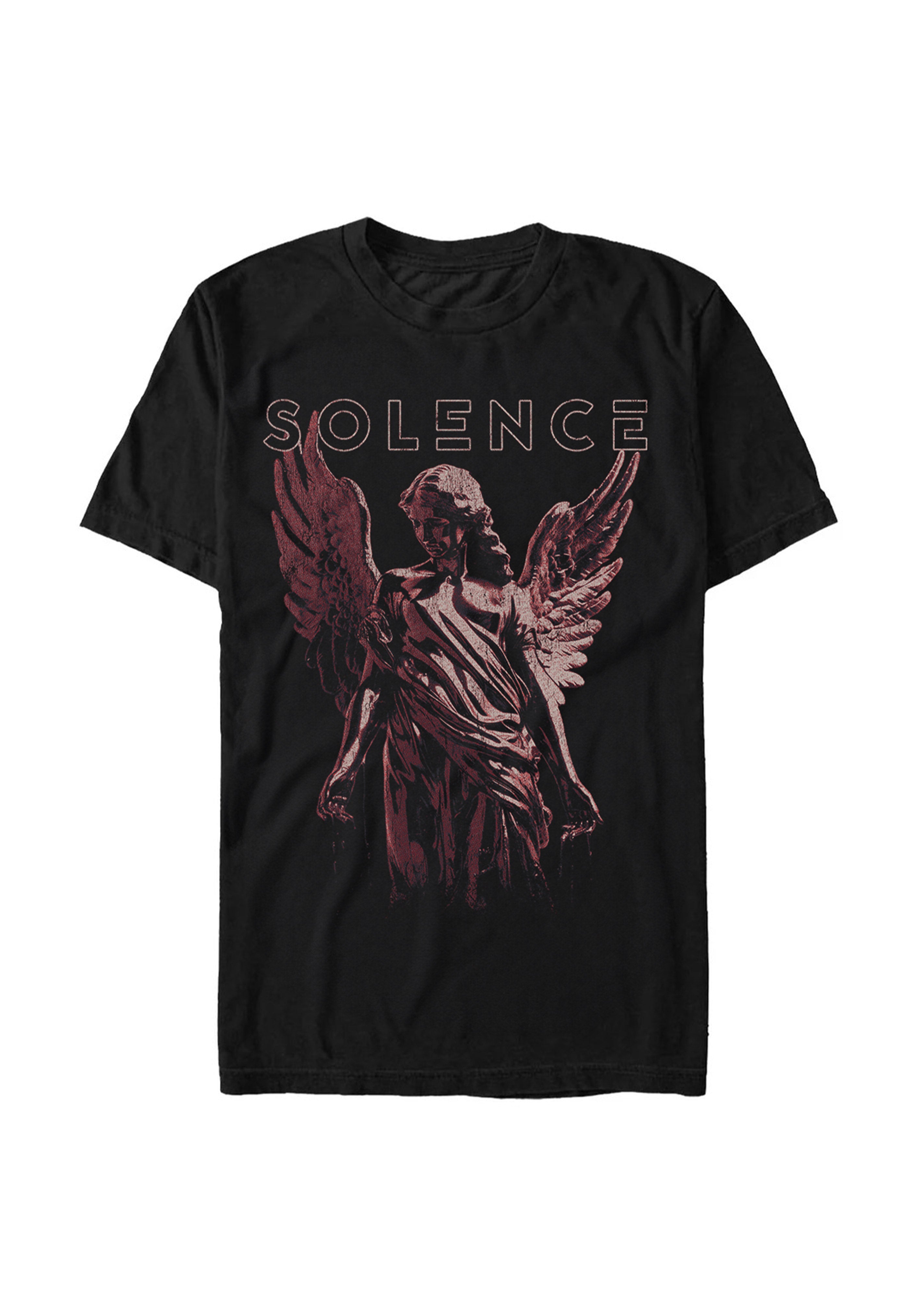 Solence - Angels Calling Red Half Tone T-Shirt - Marbled Vinyl Special Pack