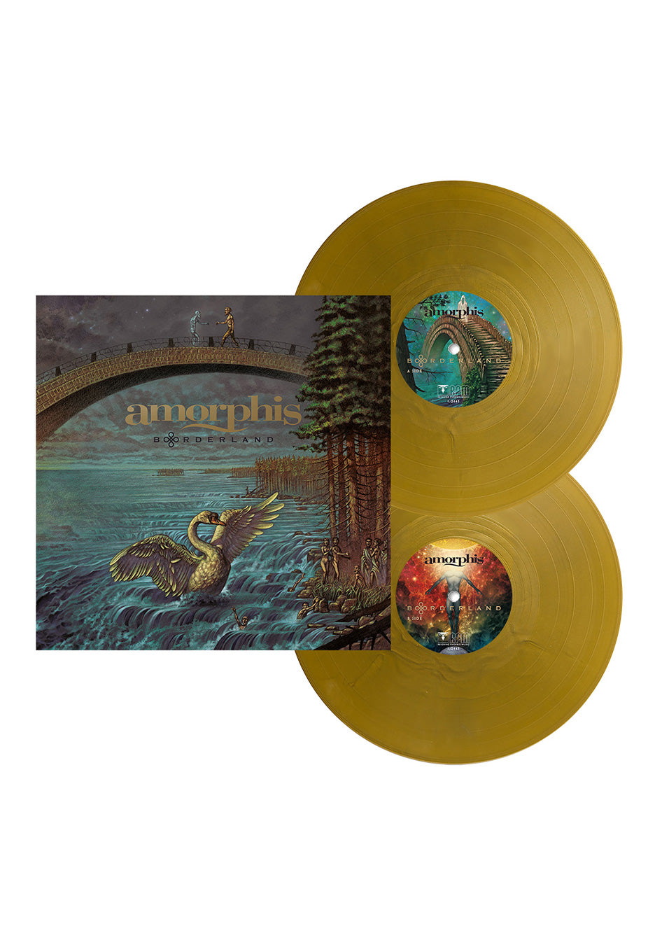 Amorphis - Borderland 'Bones' Gold - Colored 2 Vinyl | Neutral-Image