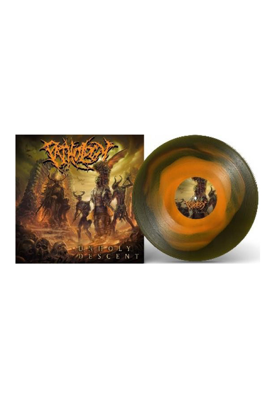 Pathology - Unholy Descent Ltd. Green/Orange - Colored Vinyl | Neutral-Image