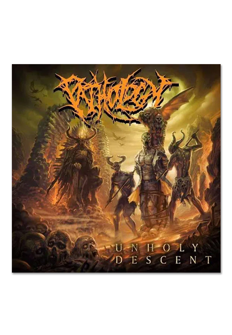 Pathology - Unholy Descent Ltd. Cloudy Orange - Colored Vinyl | Neutral-Image