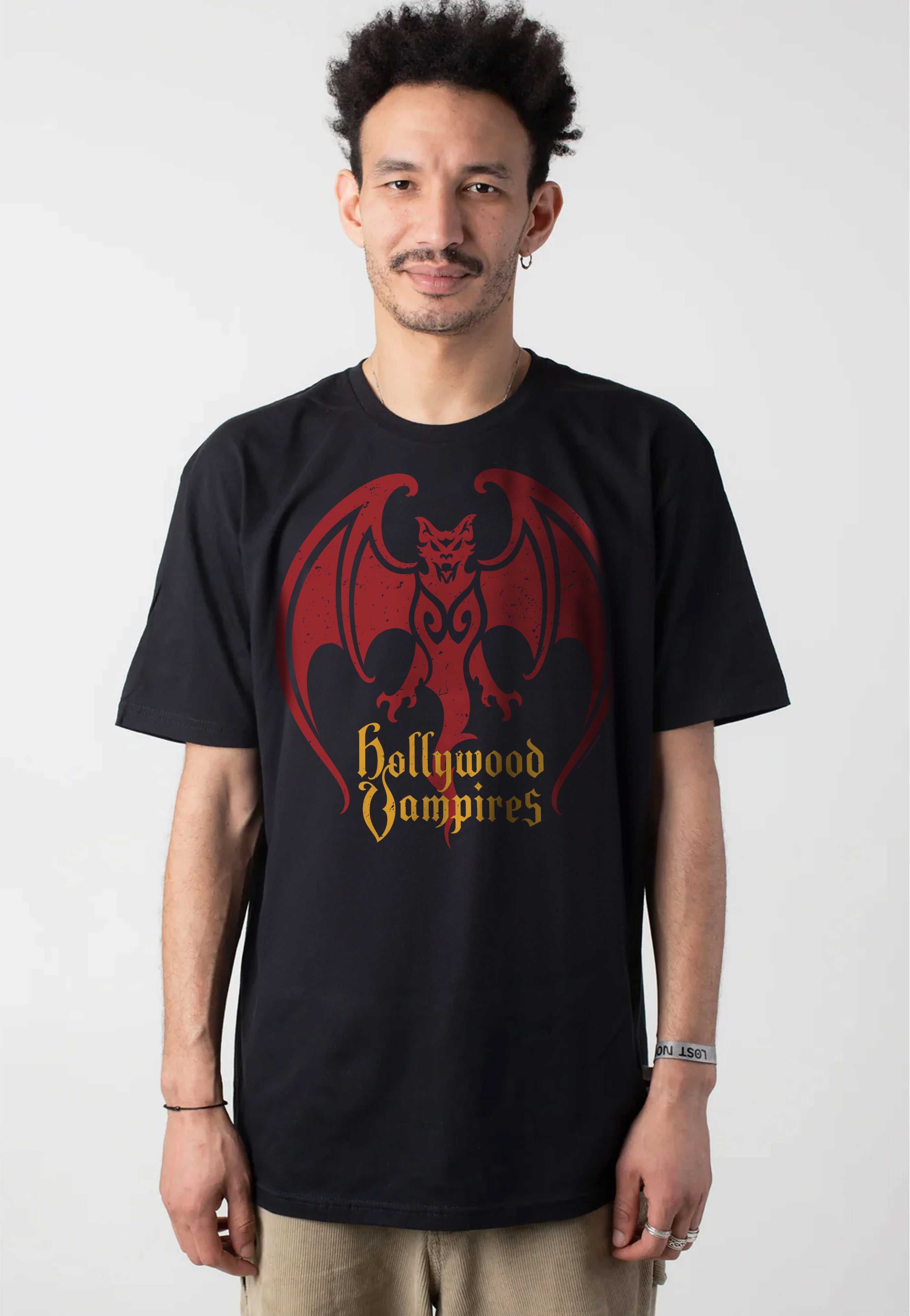 Hollywood Vampires - Bat Logo - T-Shirt | Men-Image
