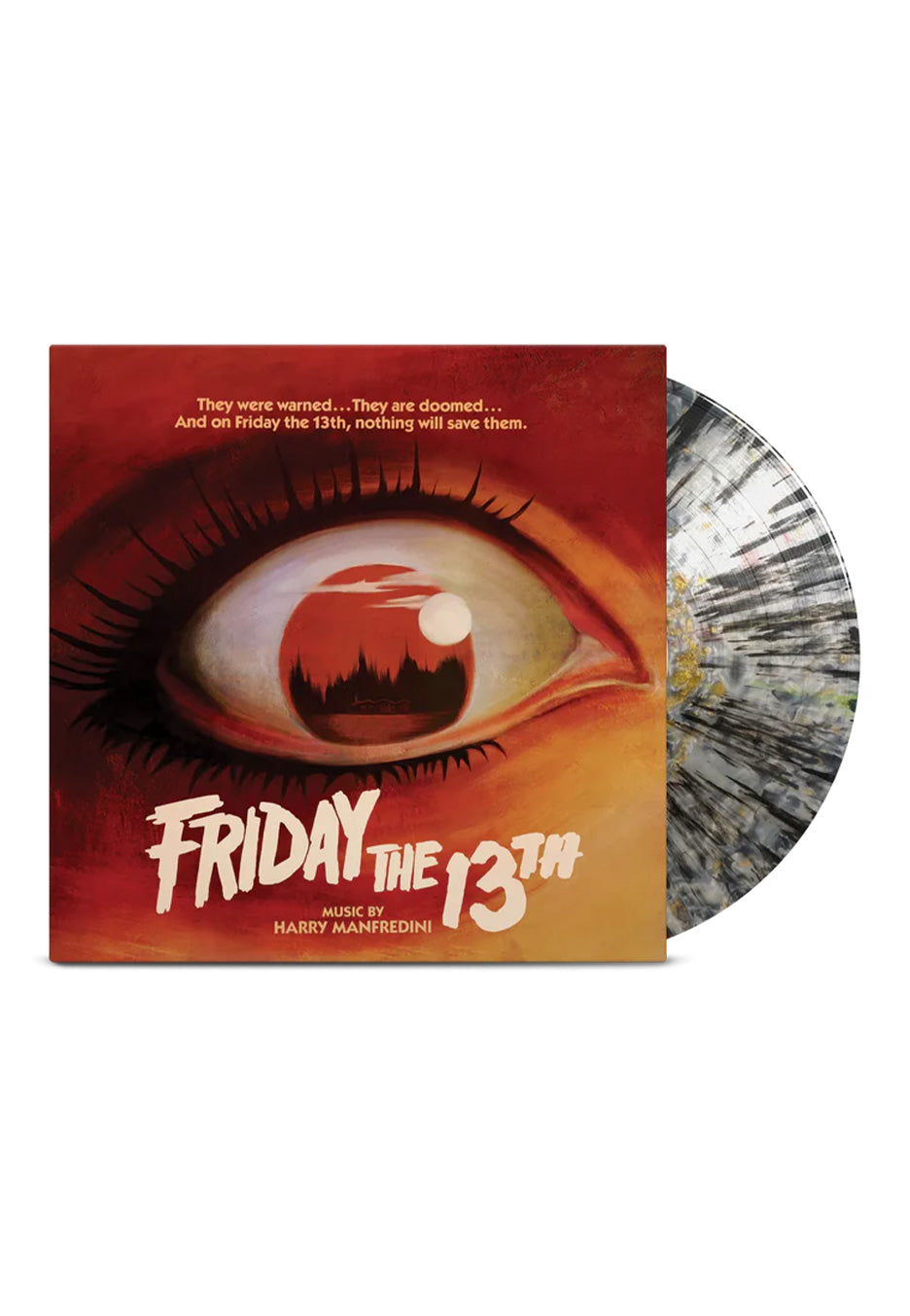 Friday The 13th - Friday The 13th Ltd. Clear w/ Blood Red/Black/Gold - Splattered Vinyl | Neutral-Image