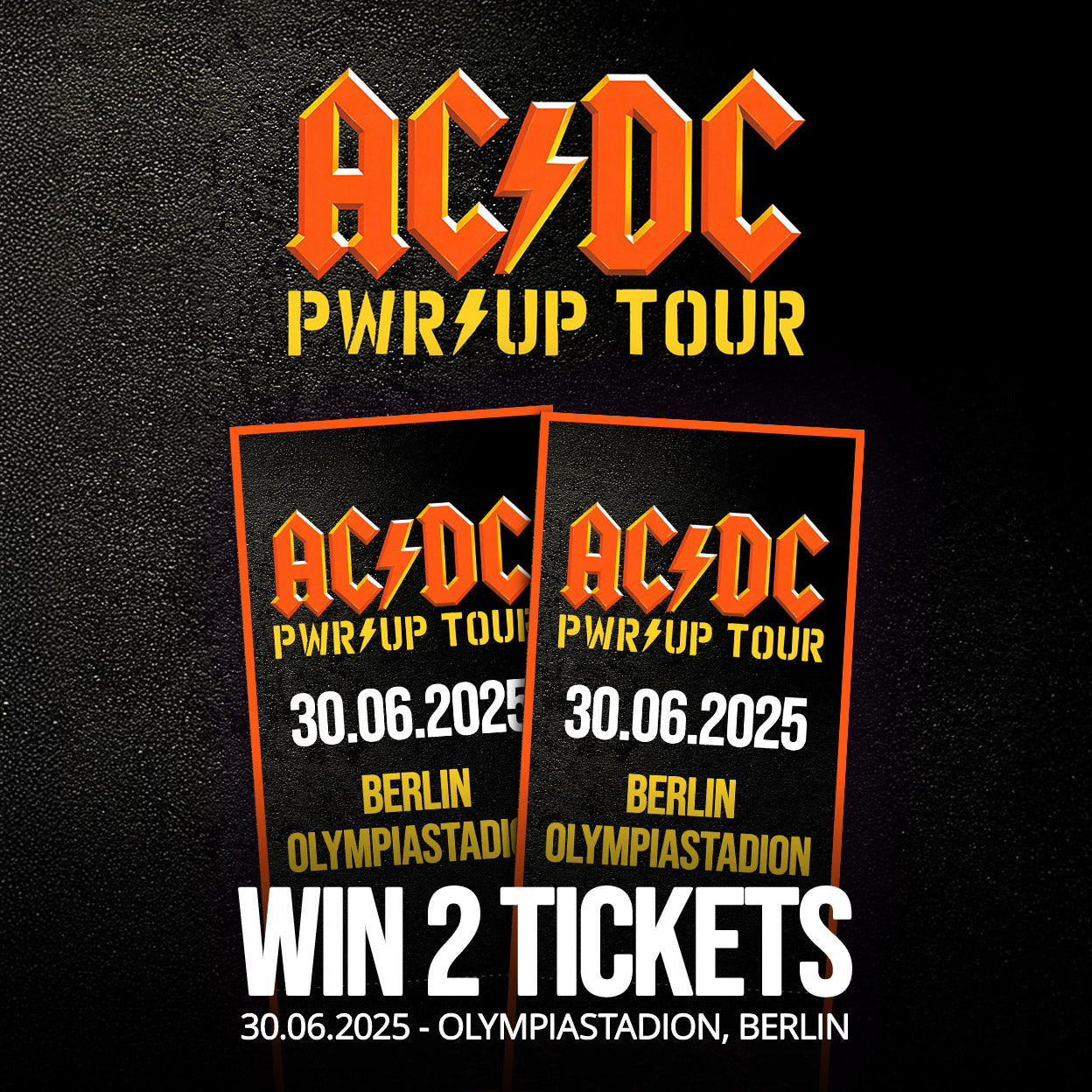 AC/DC Ticket Gewinnspiel