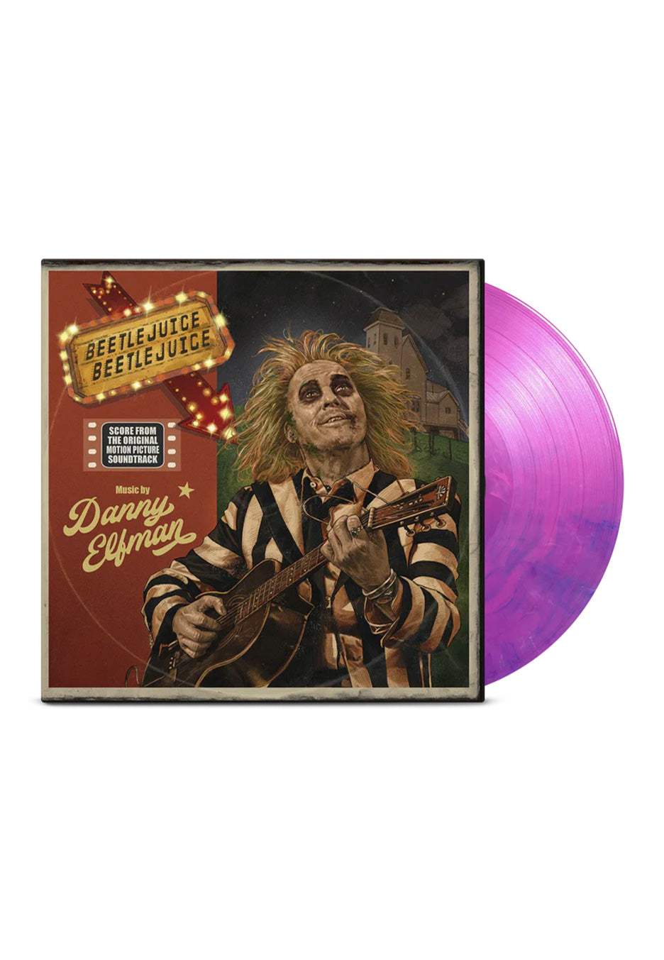 Beetlejuice - Beetlejuice Beetlejuice (Danny Elfmann) Ltd. Pink/Violet - Colored Vinyl | Neutral-Image