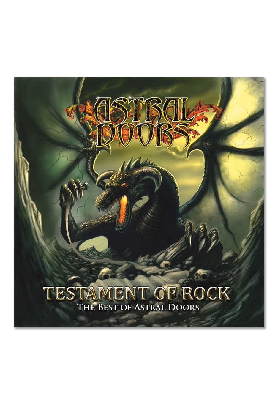 Astral Doors - Testament Of Rock Ltd. Mint Green - Colored 2 Vinyl | Neutral-Image