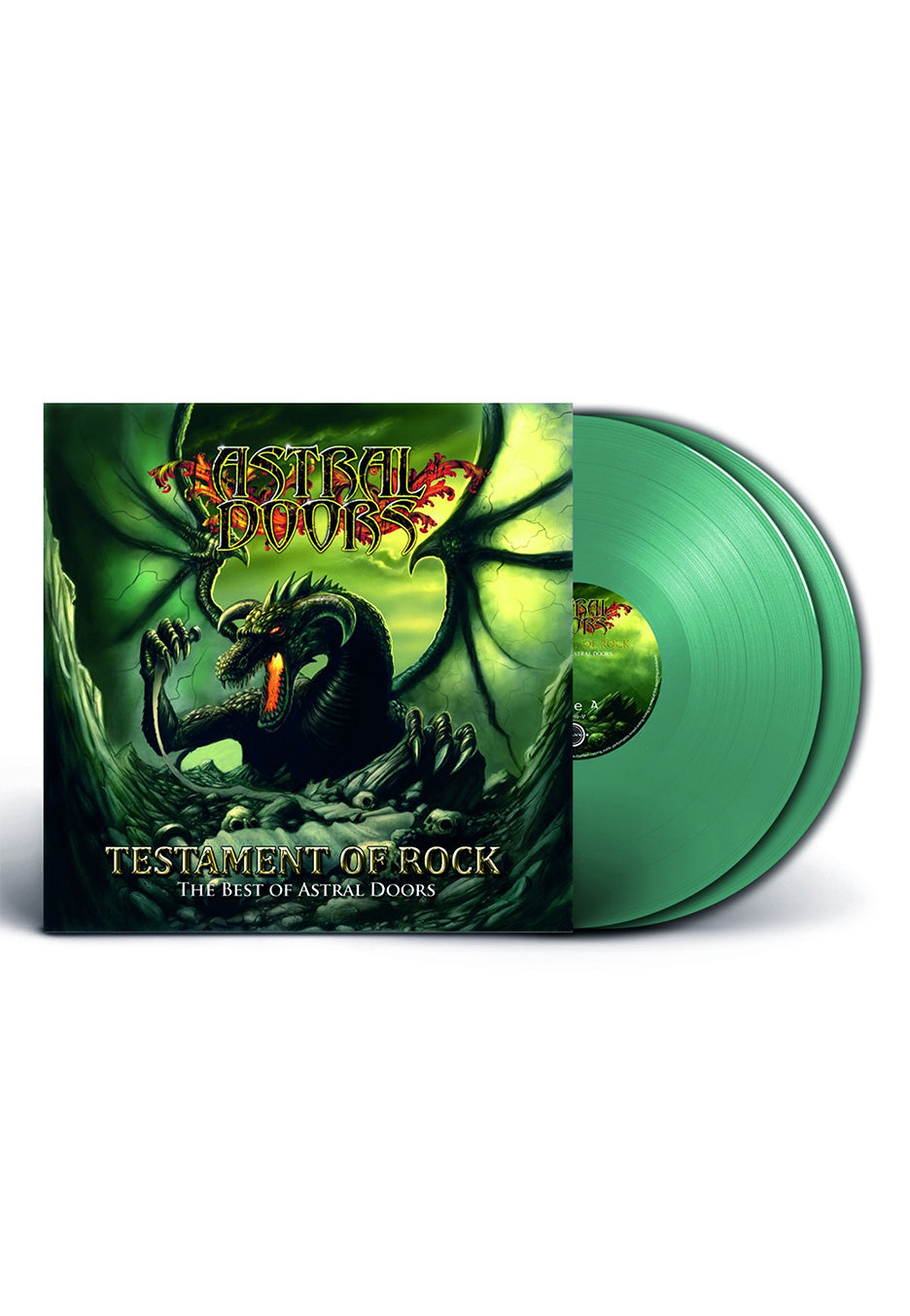 Astral Doors - Testament Of Rock Ltd. Mint Green - Colored 2 Vinyl | Neutral-Image