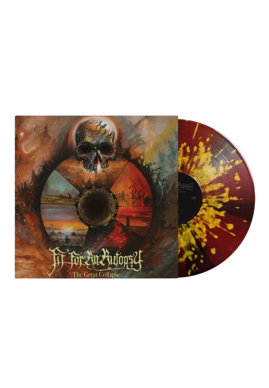 Fit For An Autopsy - The Great Collapse Pinwheel - Splattered Vinyl | Neutral-Image