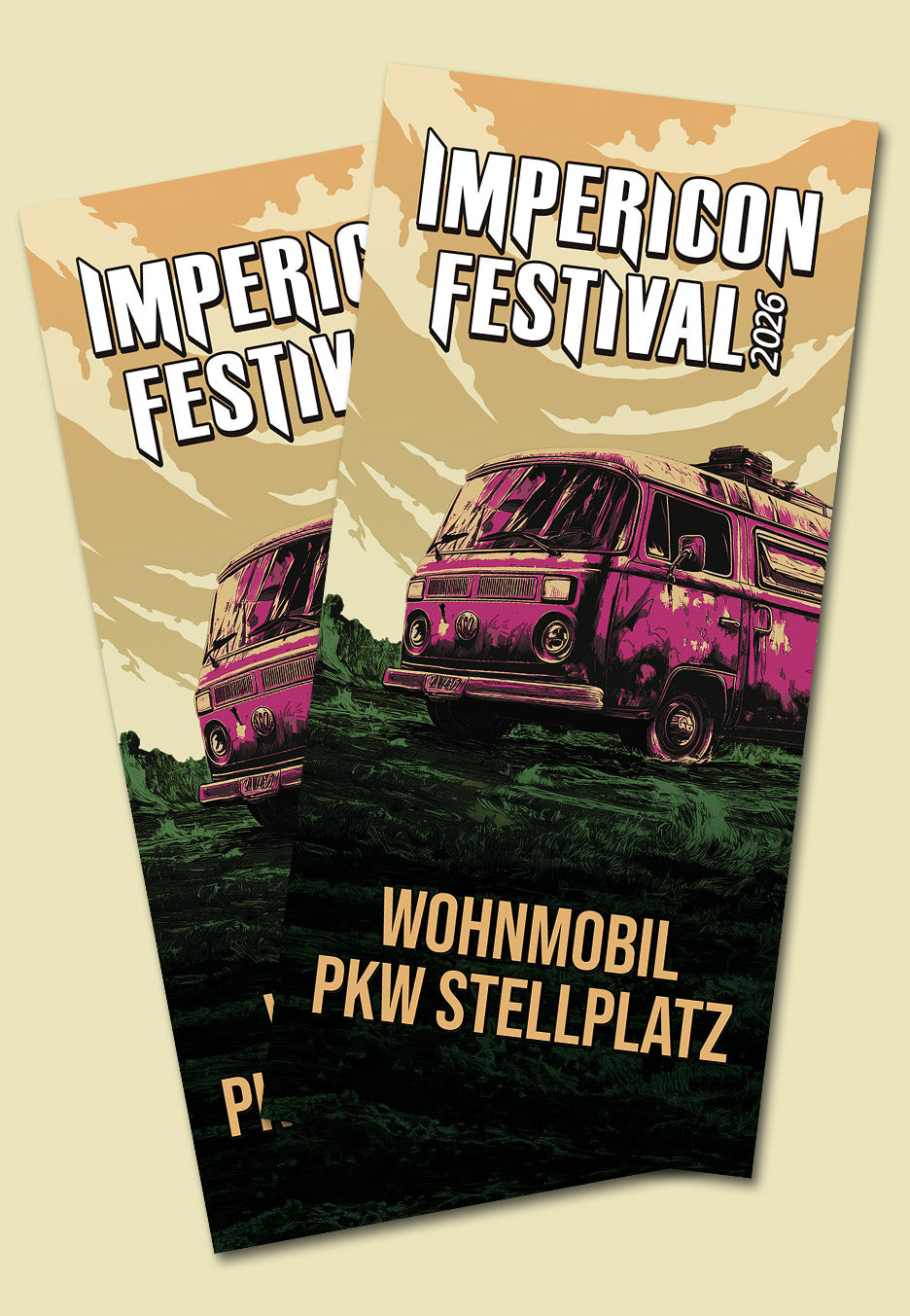 Impericon Festival Leipzig - 26/27.06.2026  WOMO/PKW Camping - Ticket | Neutral-Image