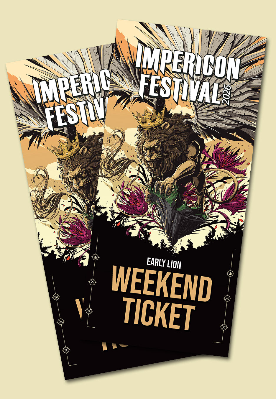 Impericon Festival Leipzig - 26/27.06.2026 1. Preisstufe - Weekend Ticket | Neutral-Image
