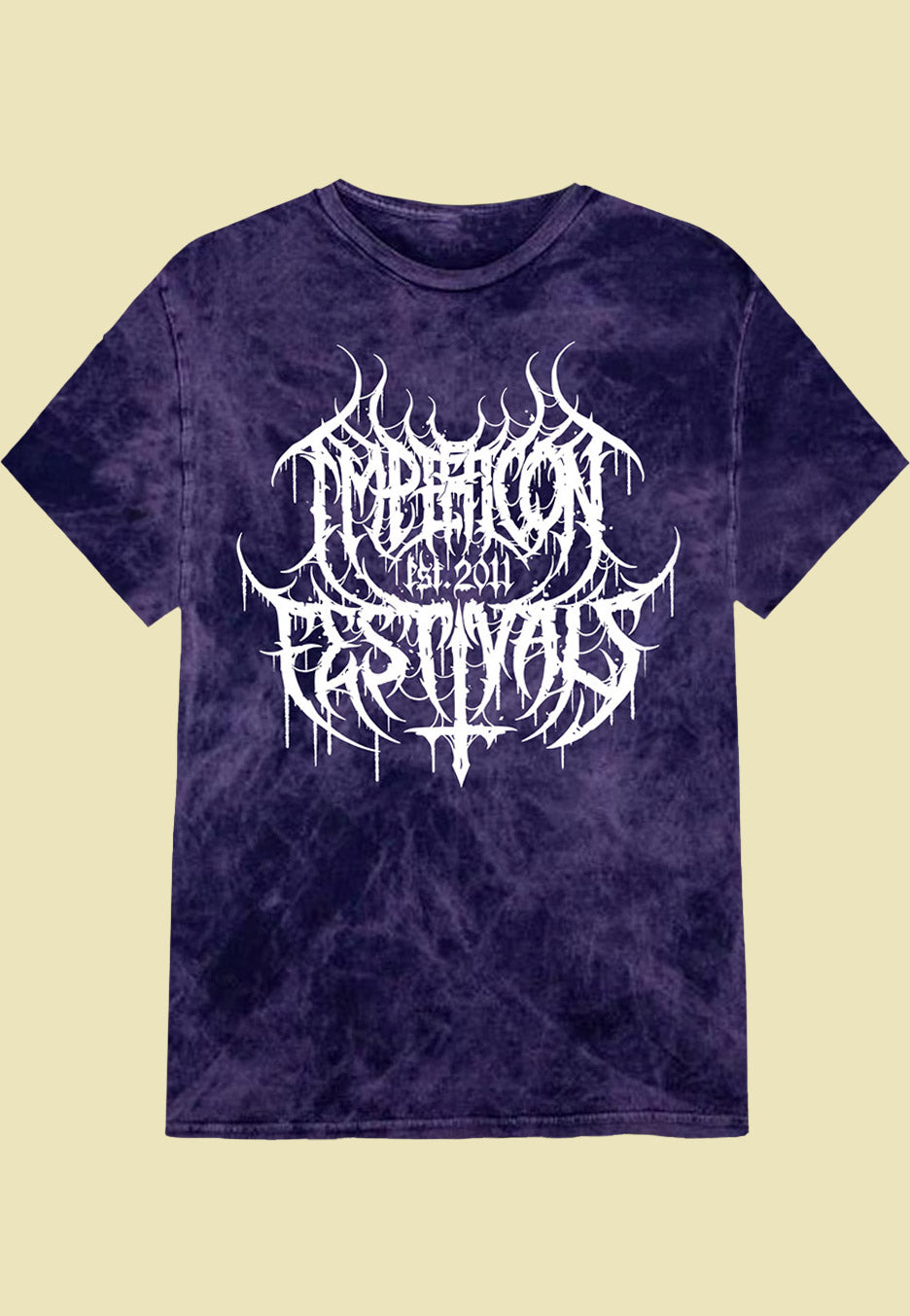 Impericon Festival - Black Metal Est 2011 Tie Dye - T-Shirt | Neutral-Image