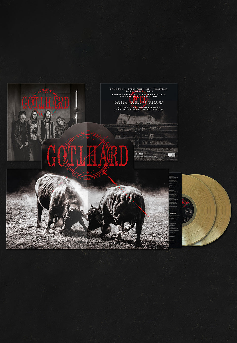 Gotthard - #13 Pop Up Ltd. Beige - Colored 2 Vinyl | Neutral-Image