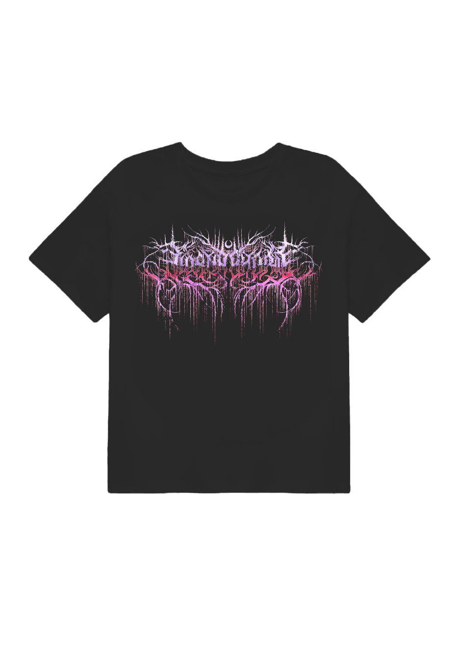 Lorna Shore - Chromed Logo Cropped - Girly | Neutral-Image