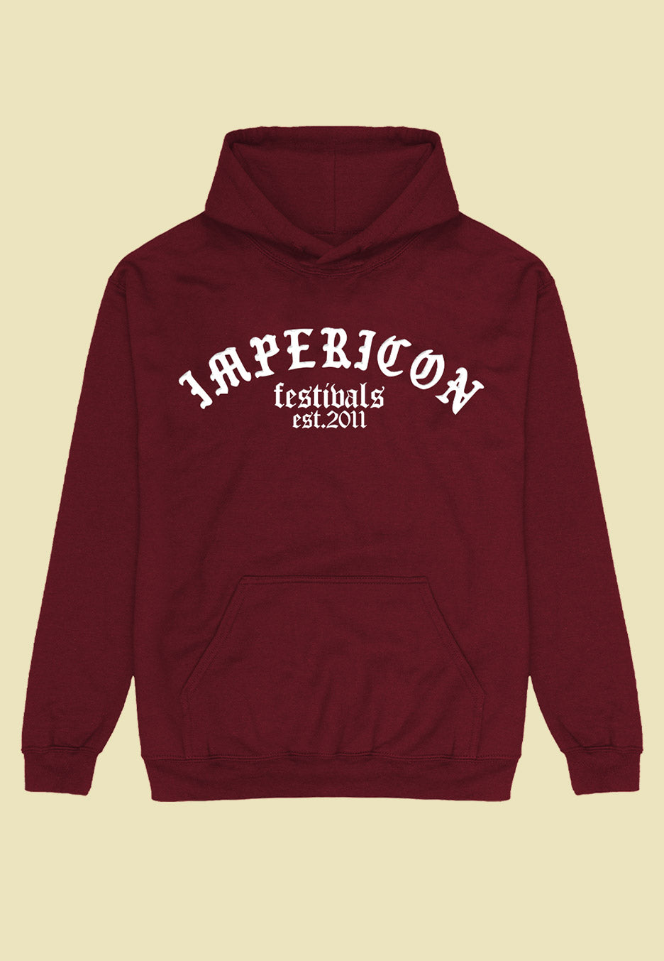 Impericon Festival - Est 2011 Burgundy - Hoodie | Neutral-Image