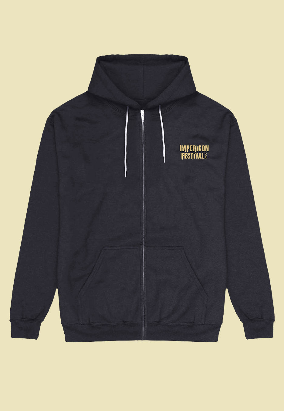 Impericon Festival - Pocket Logo Lion 2025 - Zipper | Neutral-Image