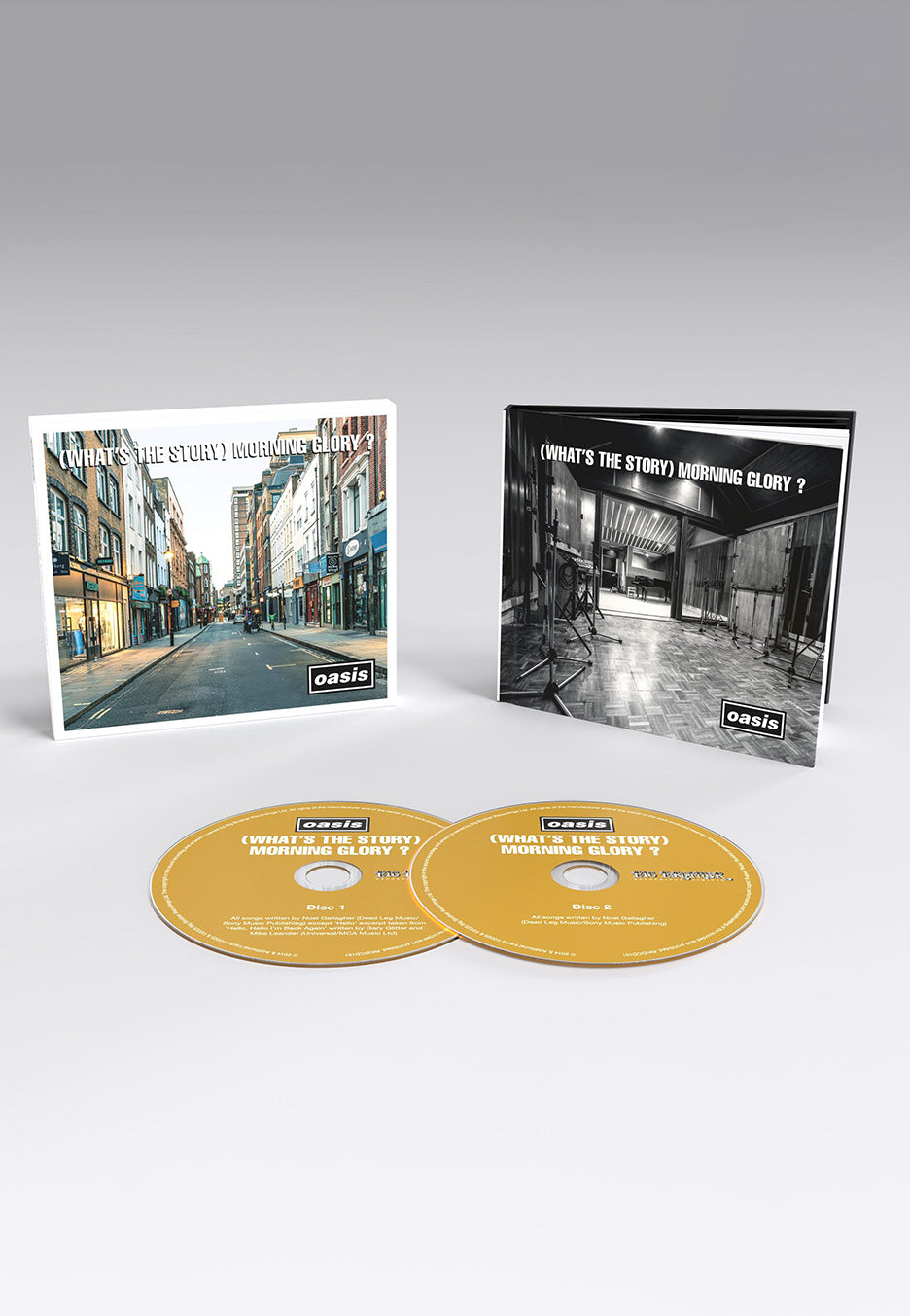 Oasis - (What's The Story) Morning Glory? (30th Anniversary Deluxe Edition) - Digibook 2 CD | Neutral-Image
