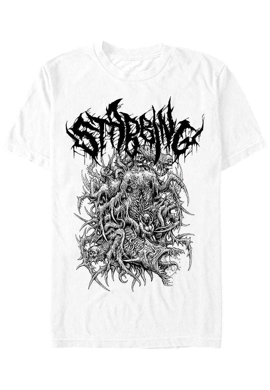 Stabbing - TXDM White - T-Shirt | Neutral-Image