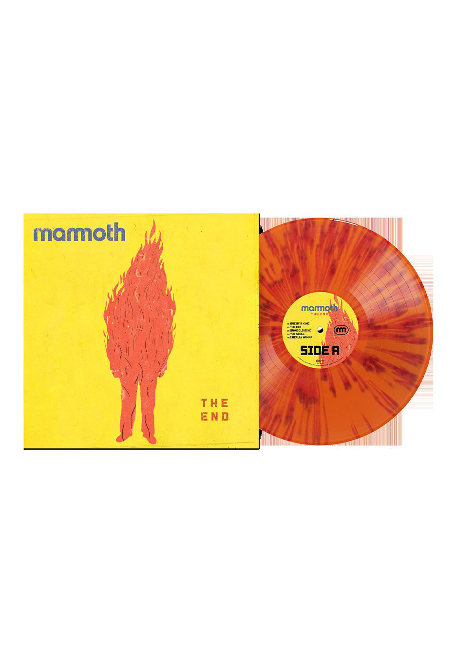 Mammoth WVH - The End Ltd. Specialist Version Orange/Red - Splattered Vinyl | Neutral-Image