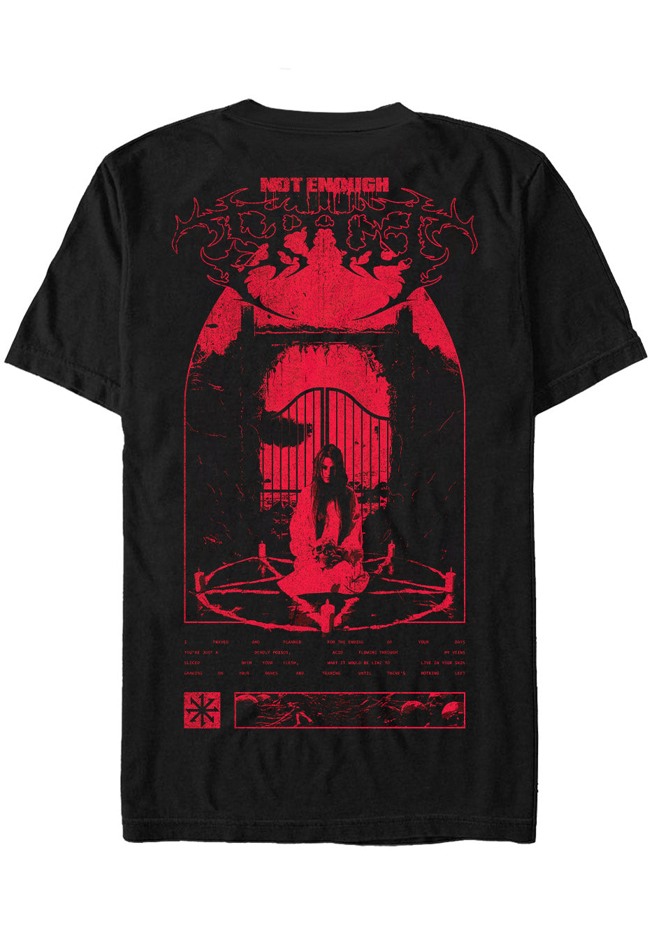 Not Enough Space - Pentagram - T-Shirt | Neutral-Image