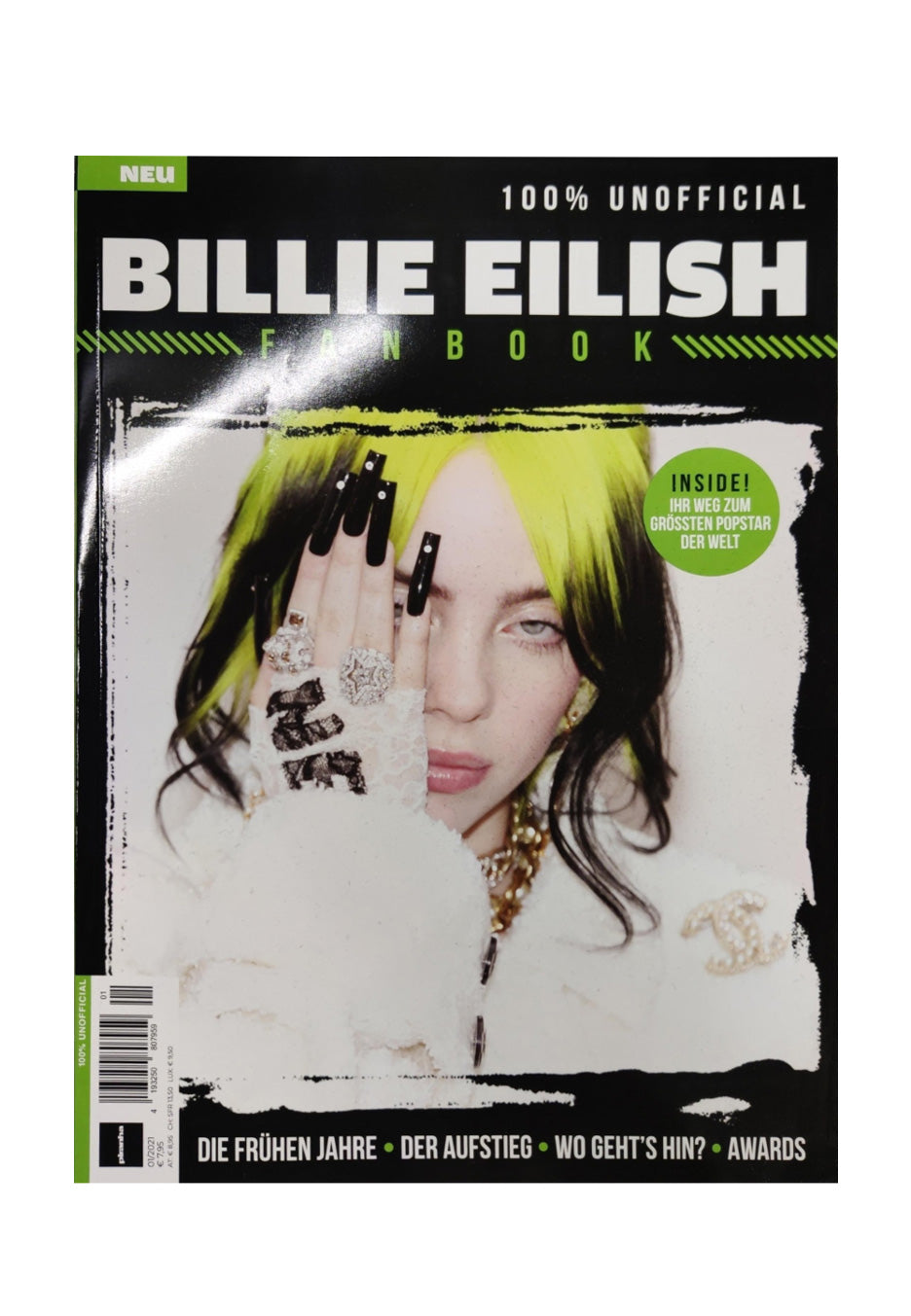 Billie Eilish - 100% Unofficial Fanbbok - Magazine | Neutral-Image