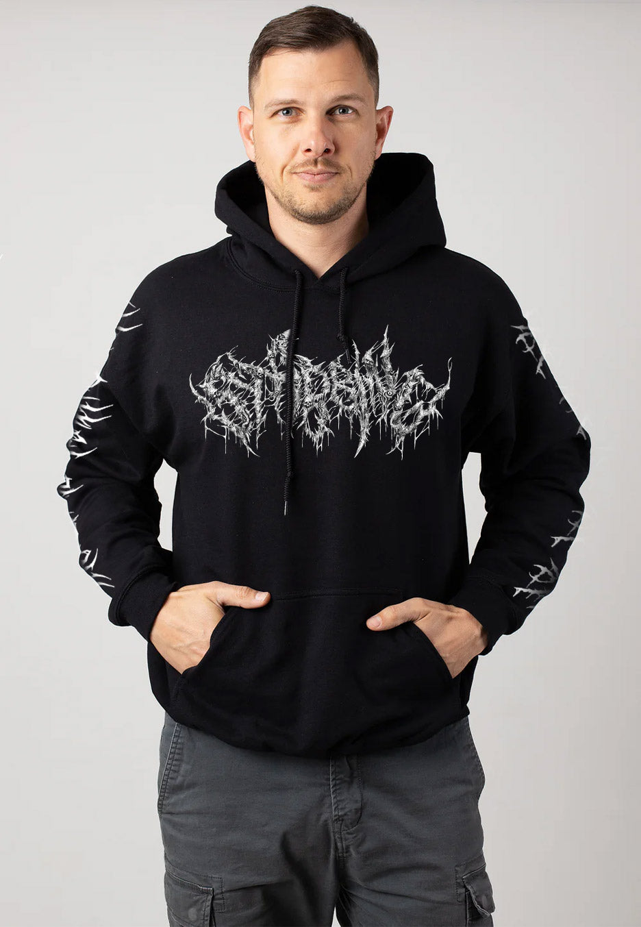 Stabbing - Ultra Guttural Blasting Death - Hoodie | Men-Image