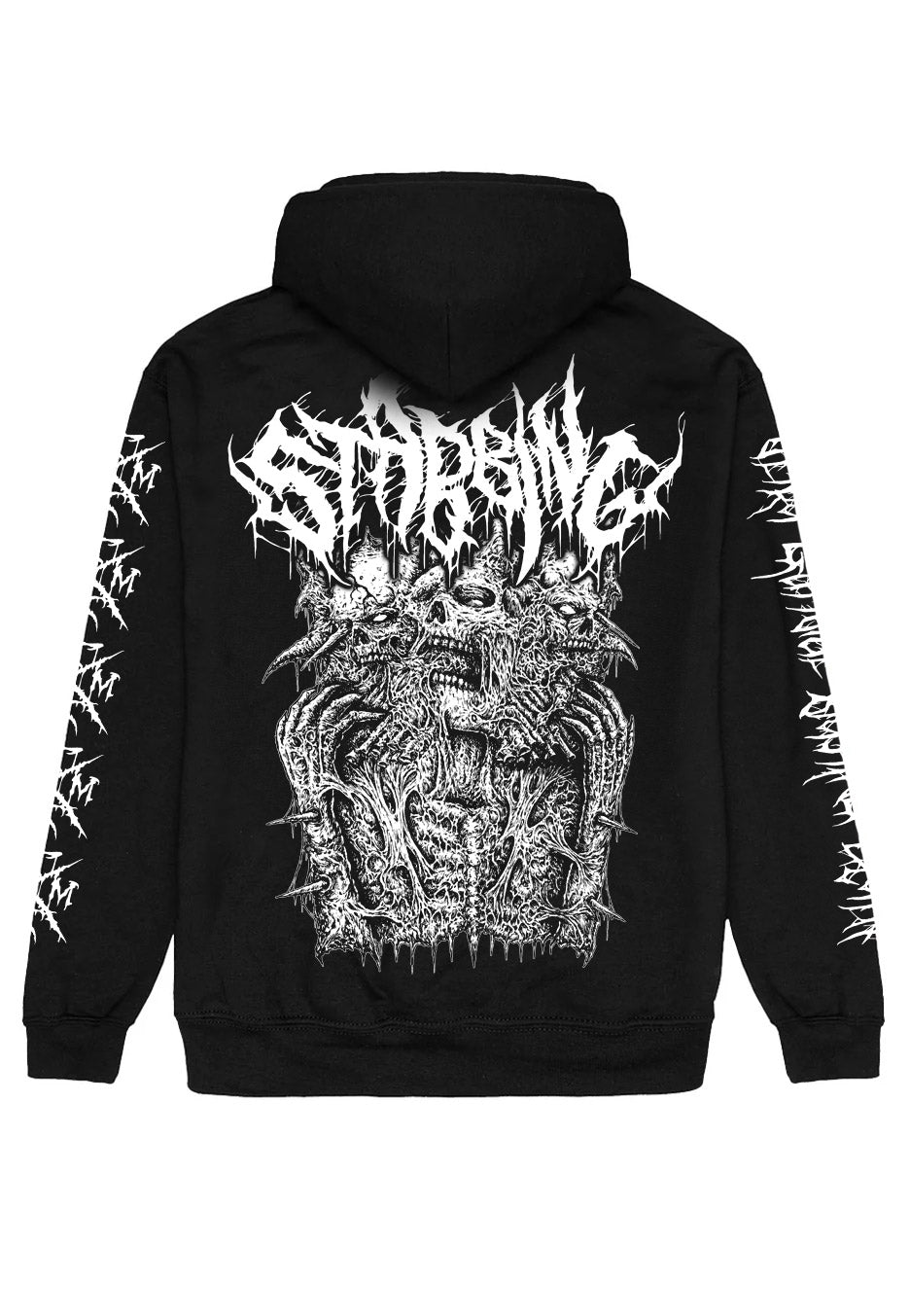 Stabbing - Ultra Guttural Blasting Death - Hoodie | Neutral-Image