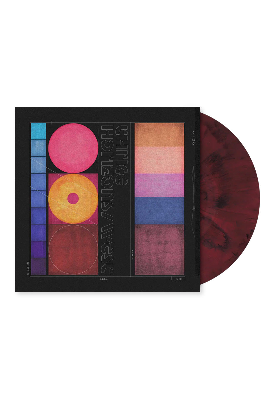 Thrice - Horizons/West Oxblood/Black - Marbled Vinyl | Neutral-Image
