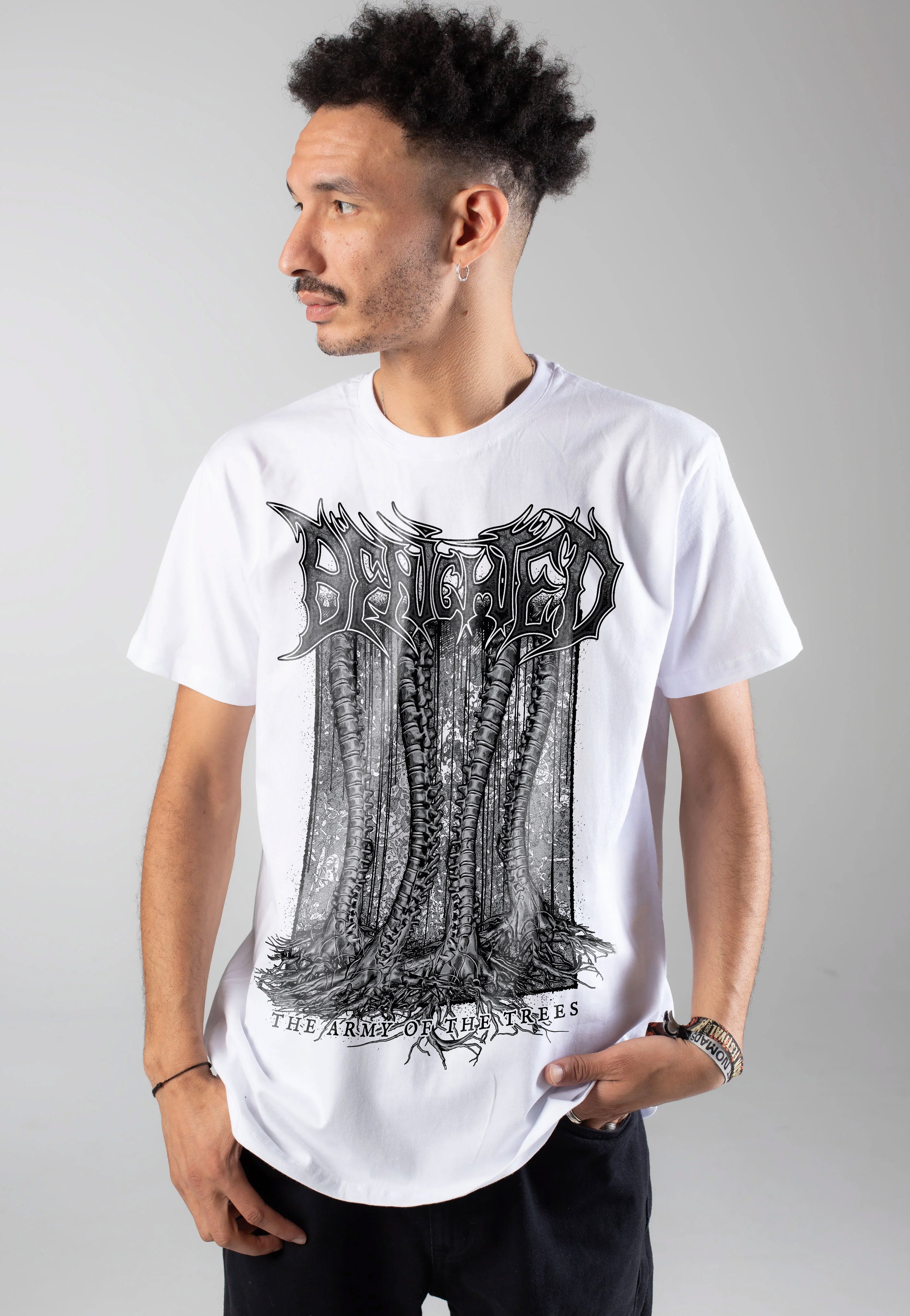 Benighted - The Army Of The Trees White - T-Shirt | Men-Image