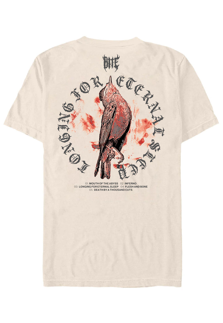 Bite - Longing For Eternal Sleep Sand - T-Shirt  | Neutral-Image