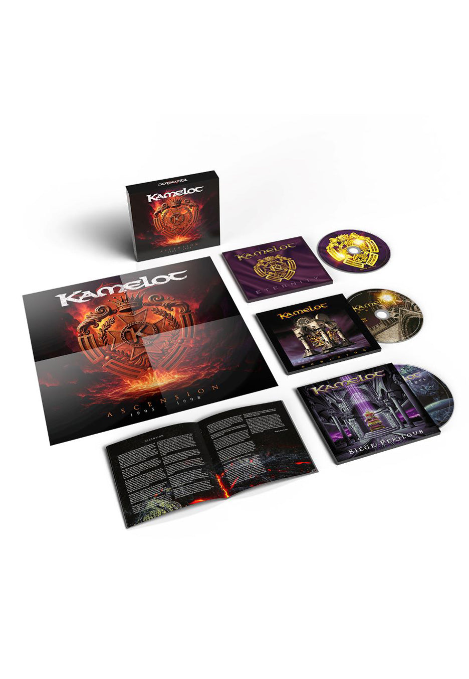 Kamelot - Ascension (1995-1998) Deluxe - CD Boxset | Neutral-Image