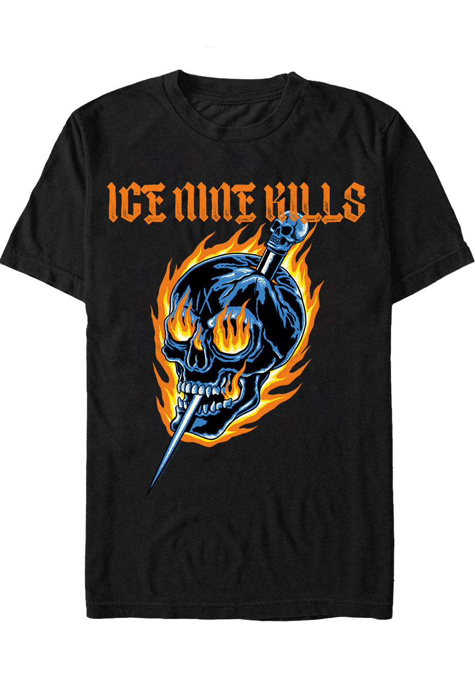 Ice Nine Kills - Fire Skull - T-Shirt | Neutral-Image