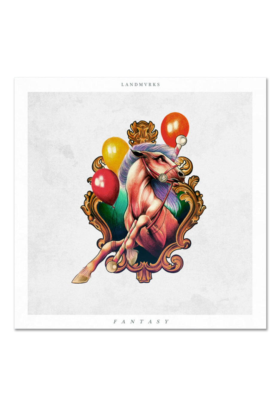Landmvrks - Fantasy Ltd. White Pink Twister - Colored Vinyl | Neutral-Image