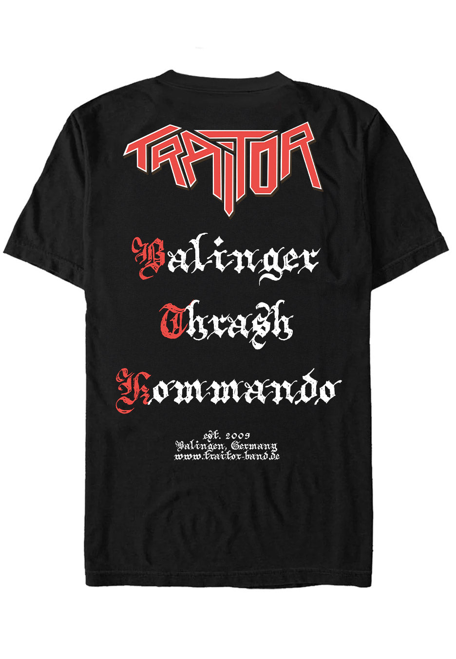 Traitor - Teutonic Storm - T-Shirt | Neutral-Image