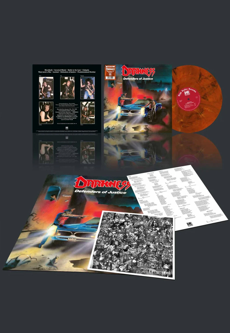 Darkness - Defenders Of Justice Ltd. Orange/Black - Marbled Vinyl | Neutral-Image
