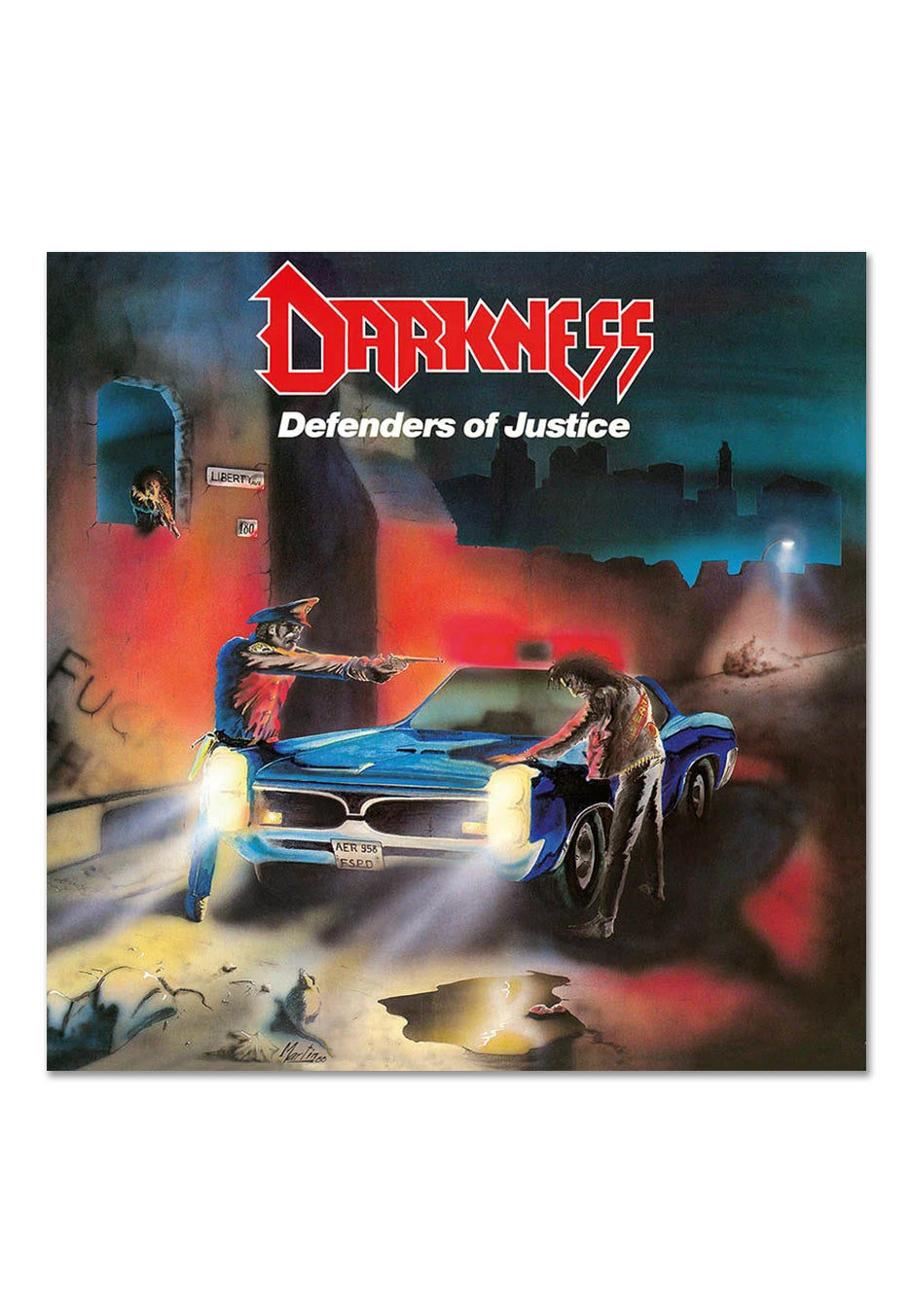 Darkness - Defenders Of Justice Ltd. Orange/Black - Marbled Vinyl | Neutral-Image