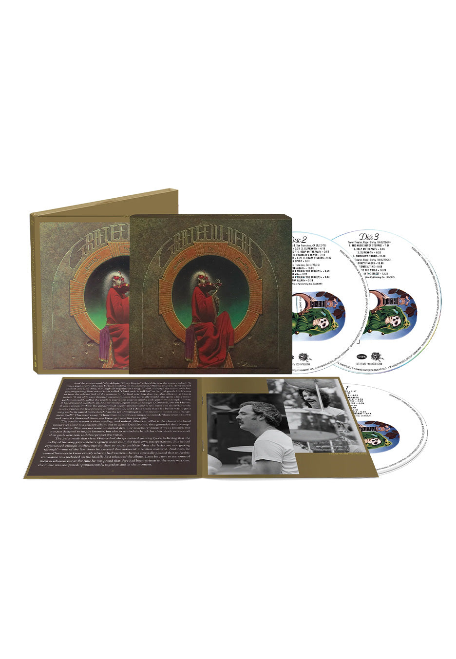Grateful Dead - Blues For Allah (50th Anniversary Edition) - 3 CD | Neutral-Image