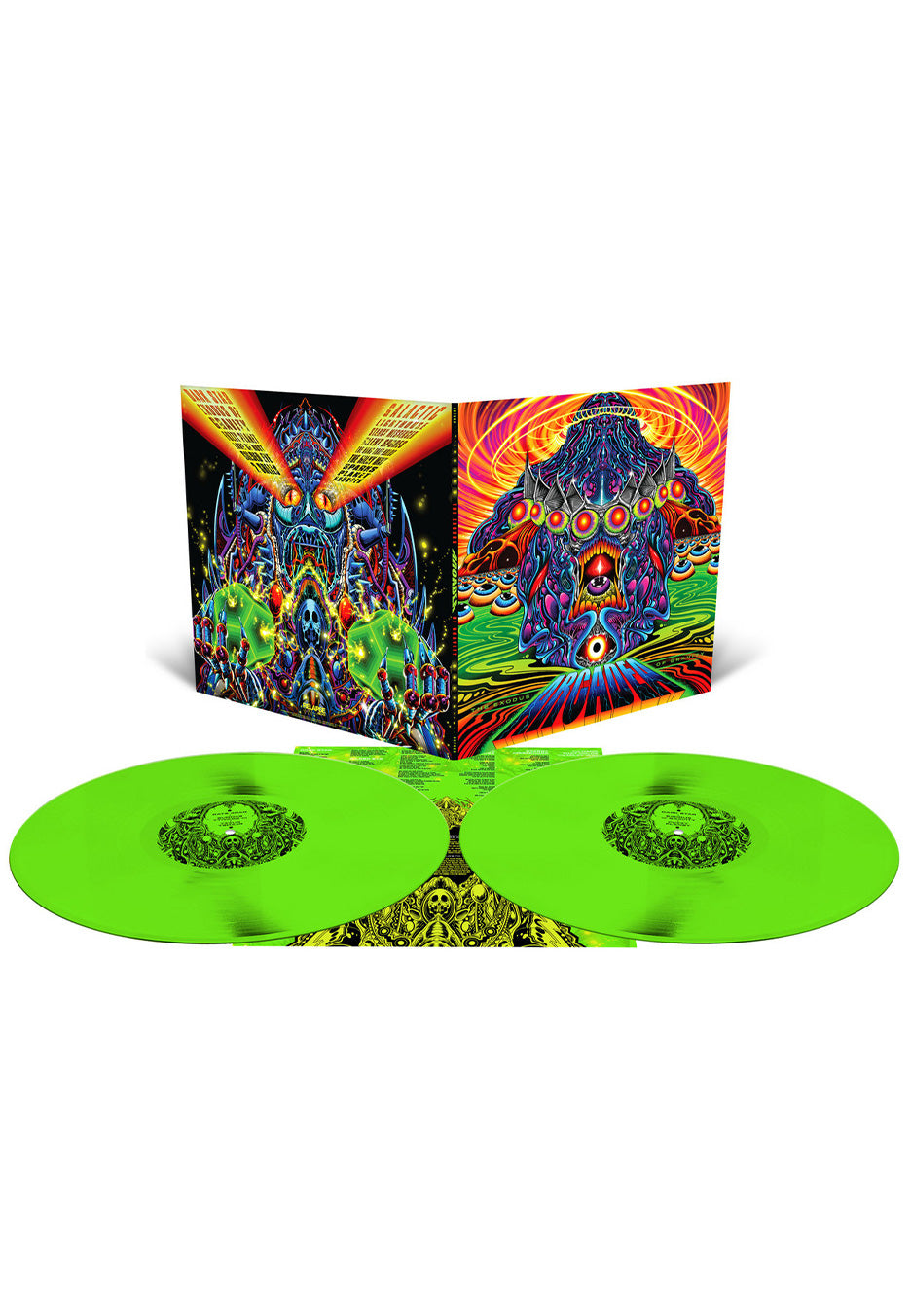 Arcadea - The Exodus Of Gravity Neon Green - Colored 2 Vinyl | Neutral-Image