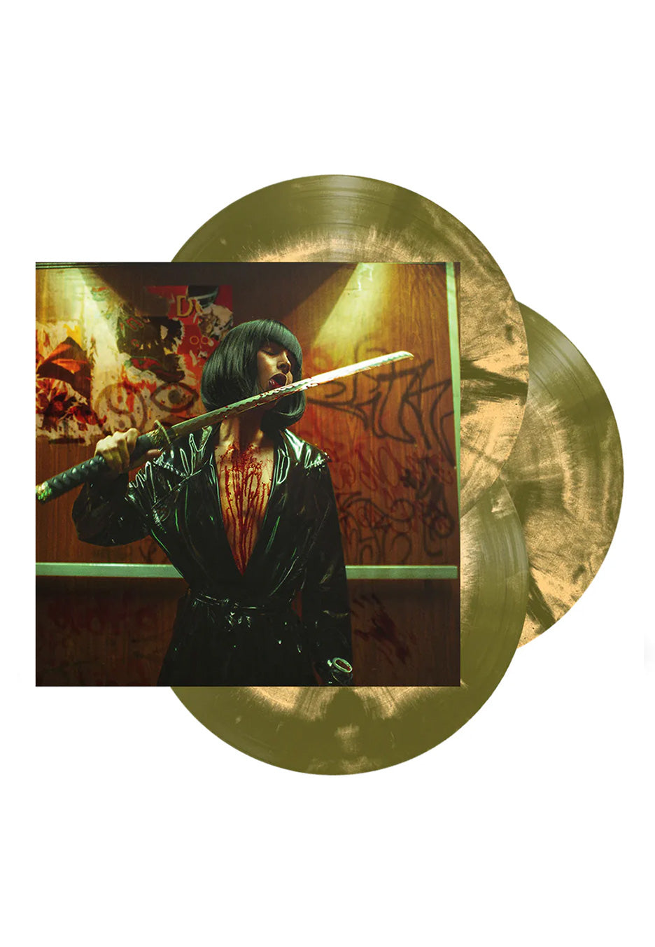 Bad Omens - Concrete Jungle [THE OST] Ltd. Green/Gold Galaxy - Colored 3 Vinyl | Neutral-Image
